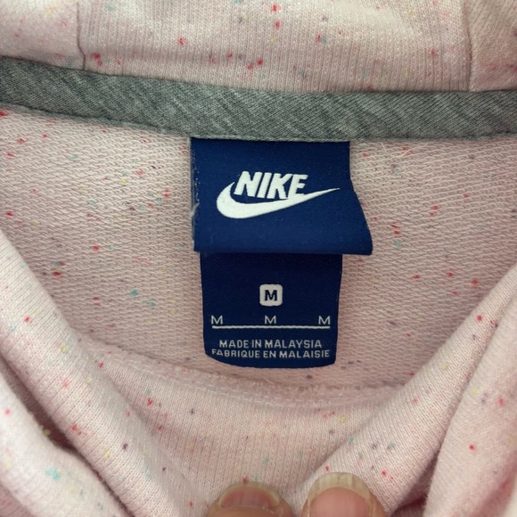 Nike Pink Oversized Long Sleeve Sweatshirt - Picture 3 of 7